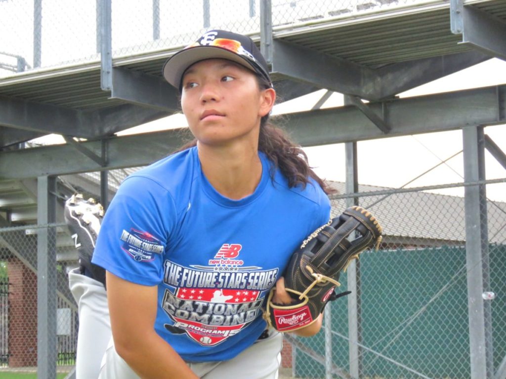 Olivia Pichardo, first female Division I baseball player in