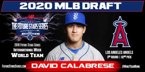 2020 MLB Draft: David Calabrese, Los Angeles Angels, 82nd Overall Pick