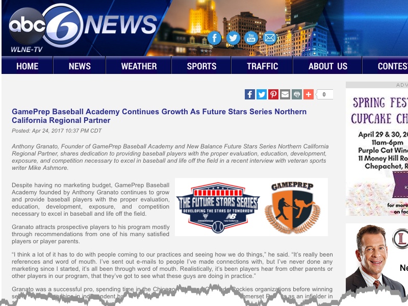 In the News  Future Stars Sports Academy