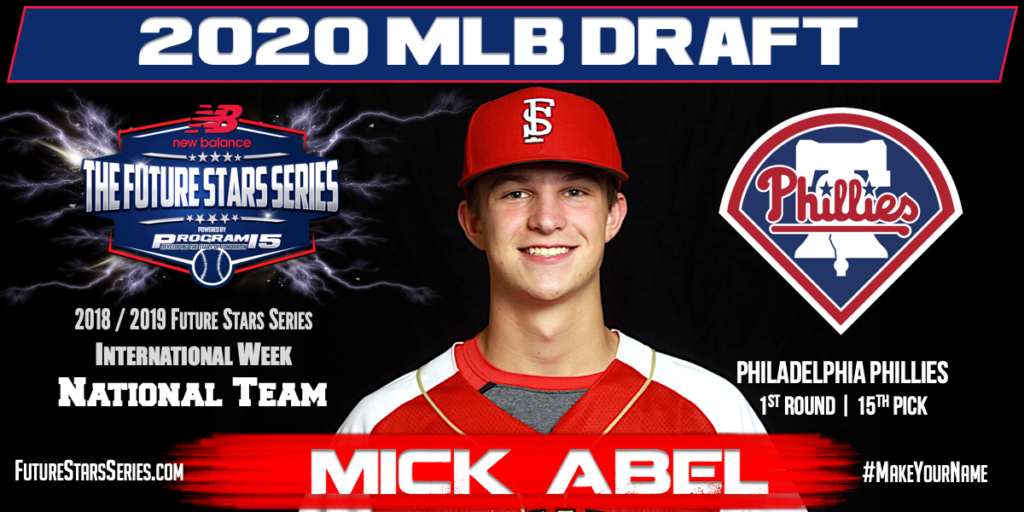 2020 MLB Draft: Mick Abel, Philadelphia Phillies, 15th Overall Pick -  Future Stars Series